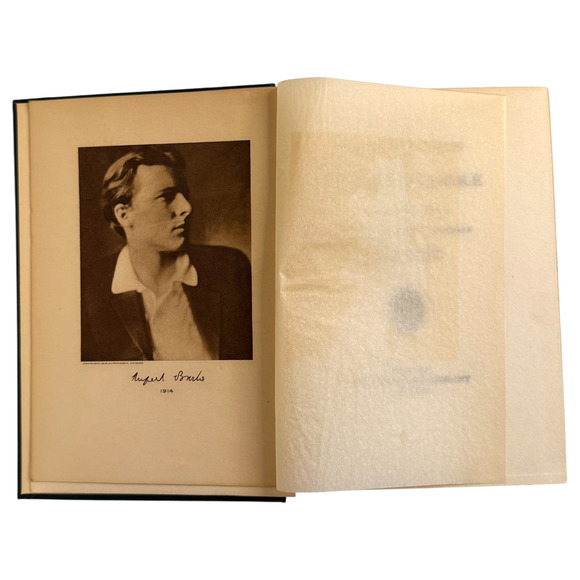 The Collected Poems of Rupert Brooke 1927 Hardcover Vintage Woodberry Dodd READ - Picture 1 of 16